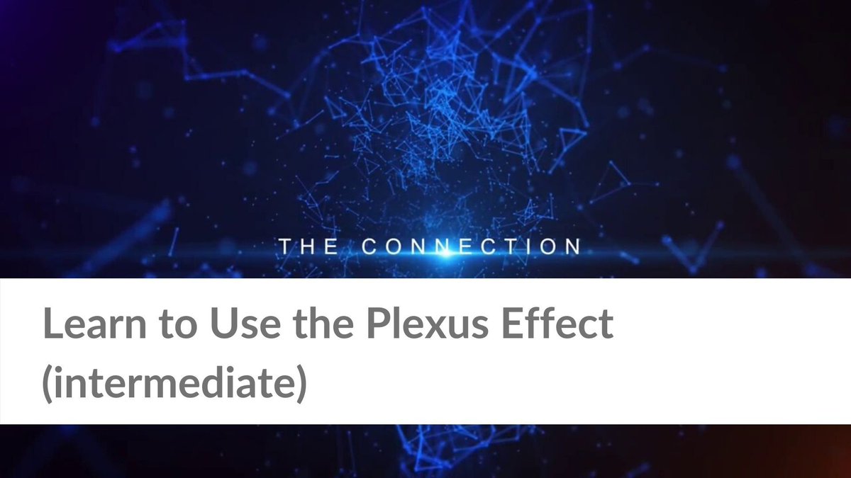 aescripts's tweet image. TUTORIAL: Learn to Use the Plexus Effect (intermediate). Intermediate level Plexus tutorial by Freepik Company aescripts.com/learn/learn-to…

#aftereffects #plexusAE #aescripts