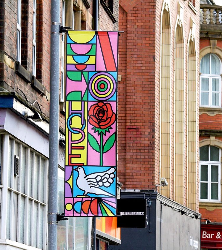 soyoleeds's tweet photo. Some more positivity popping up in Leeds on North Street courtesy of Joel Burden for @iloveleedscitycentre! ๐น๐
#leeds #soyo #soyoleeds #whereculturelives https://t.co/ee868Sg2pD