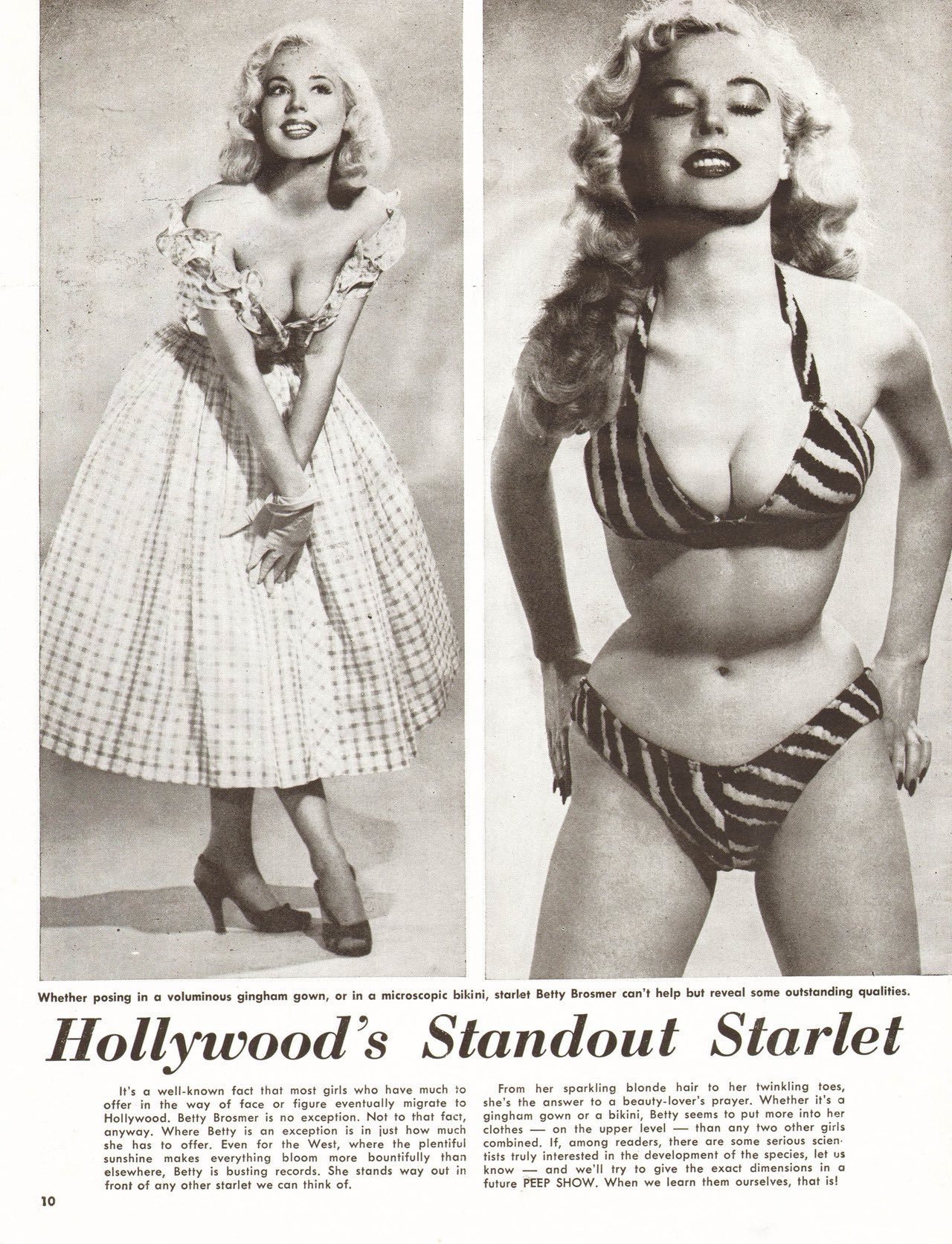 Betty Brosmer Betty brosmer, American health, Beauty contest