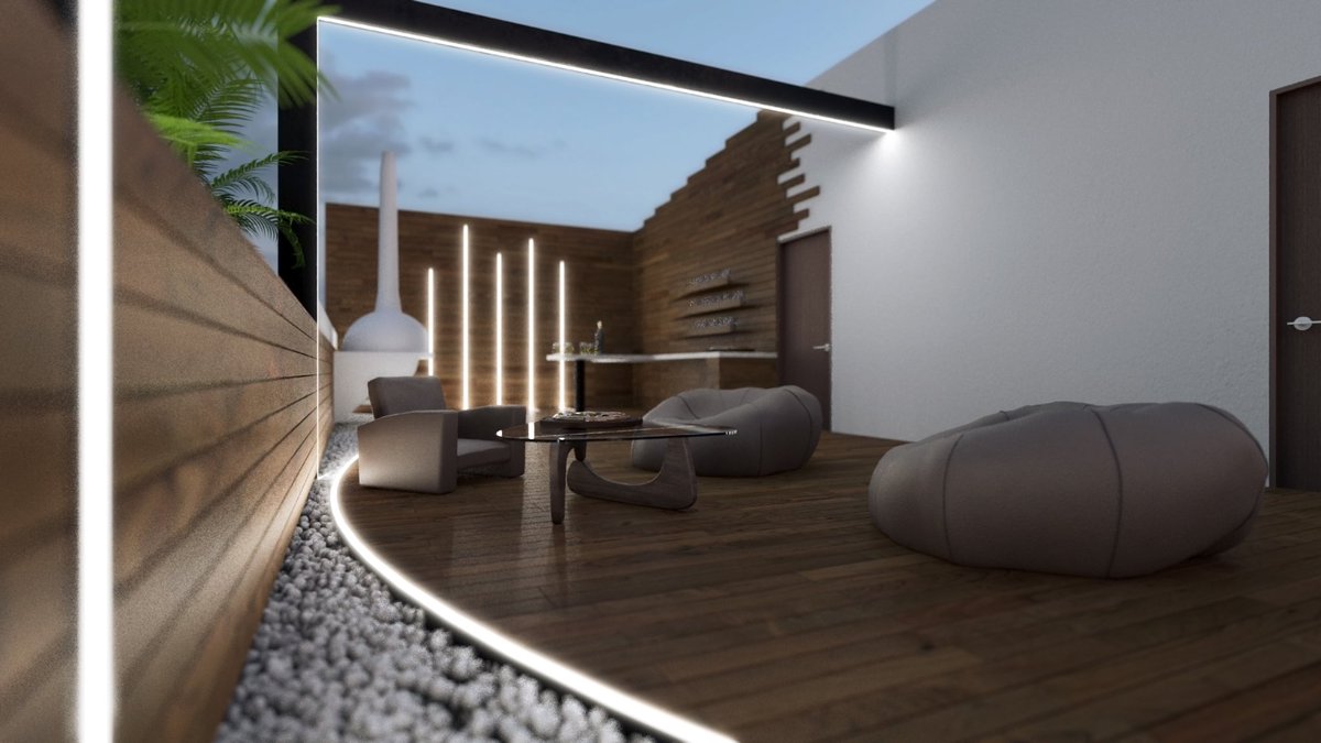mexico1521's tweet photo. Imagen de proyecto de terraza del Arq. Miguel Osorio #render #rendering #cgi #cgiarchitecture #terraza #archiviz #archviz #3dsmax #maxtoa #wood #design #light #luz https://t.co/Cr6l8iTkkD