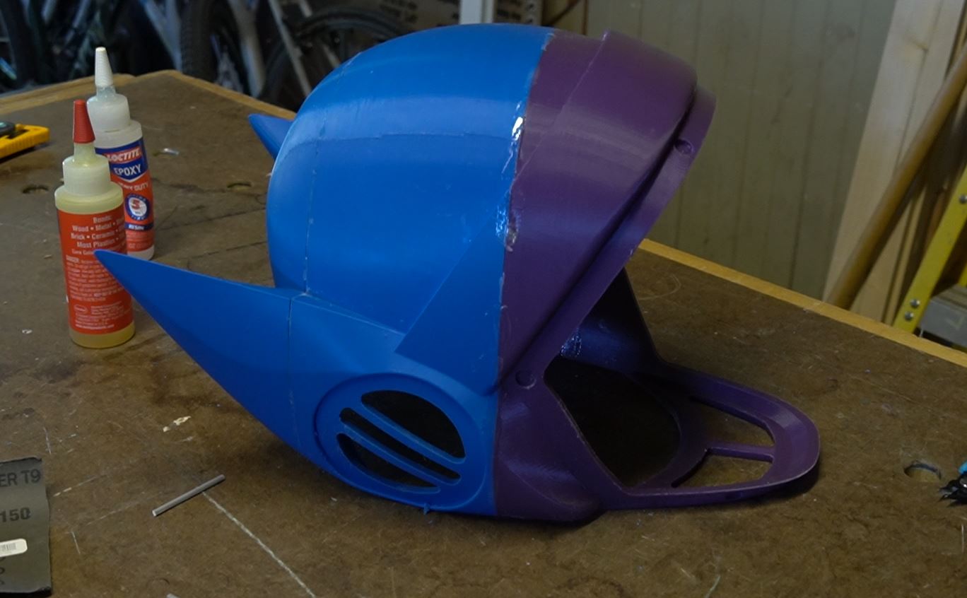 Protogen head base 3D model 3D printable