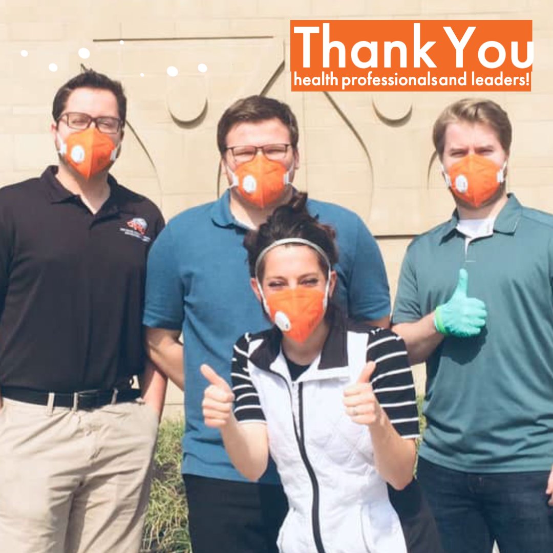 ohionorthern's tweet photo. Pictured here is alumna Lydia Bailey, PharmD ‘15 &amp; several P6 students that are currently on the front lines during COVID-19. Thank you for all you do every day! Help us show our gratitude to health care professionals and our leaders by mentioning them below. #PolarBearPride https://t.co/B94bqn6ACO