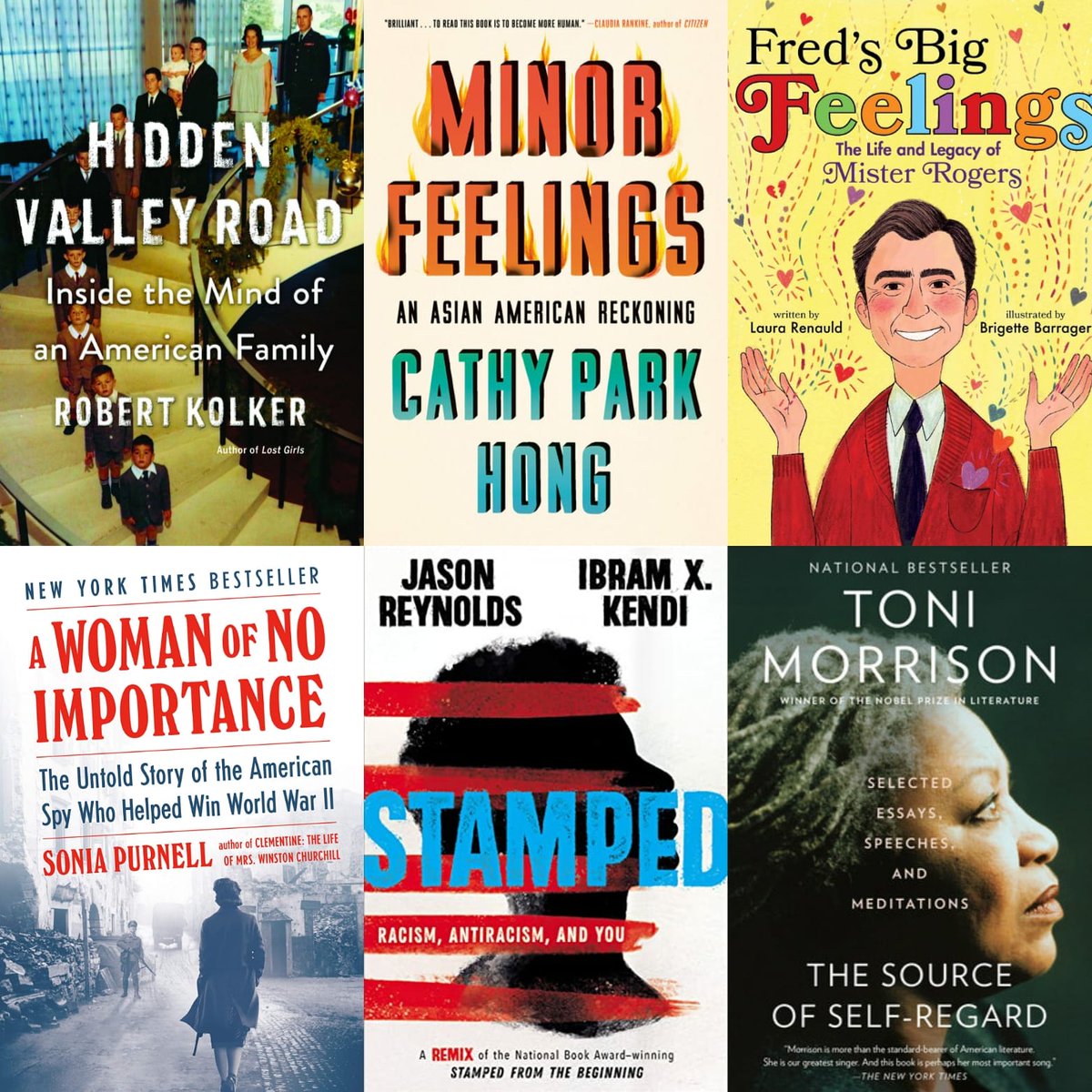 ThirdPlaceBooks's tweet photo. 6 nonfiction books we recommend! #thirdplacebooks #thirdplacefirst #orderwiththird #orderonline #bookrecommendations #bookstores #bookshopping #bookish #readingchallenge #read #reading #nonfiction #seattle #shopindie #shopsmall #shoplocal #shoppingonline #wegotthisseattle https://t.co/jb36RWnjeR