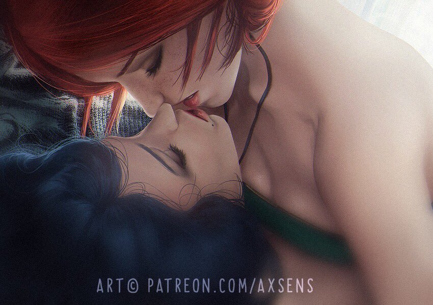 Axsens на Твитеру: "💞 Triss & Yennefer 💞 