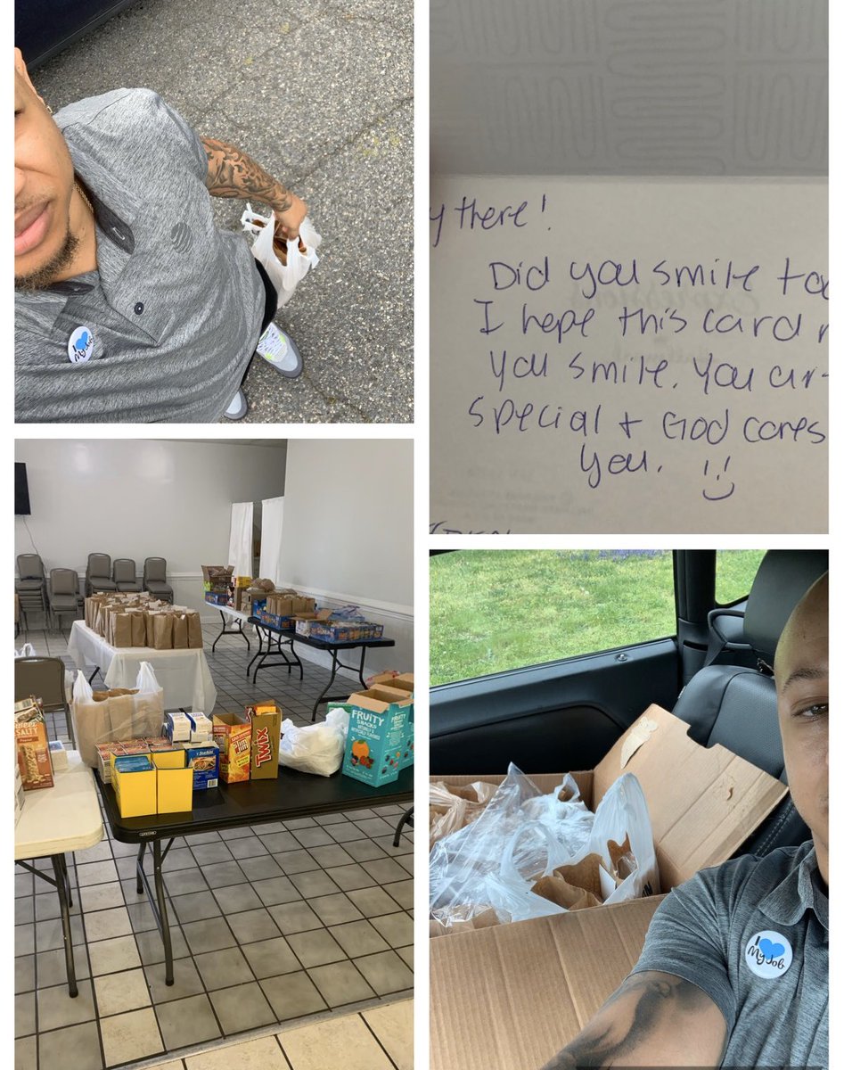 Shout out to @visiondriven757 & @Aj_865x for letting me partner w/ them to give back to our community supplying lunches for children. @ATT giving back to the community we serve and doing it better than anyone else 💪 #attemployee #lifeatatt #ilovemyjob @404girl @DaleB1 @cjay0908