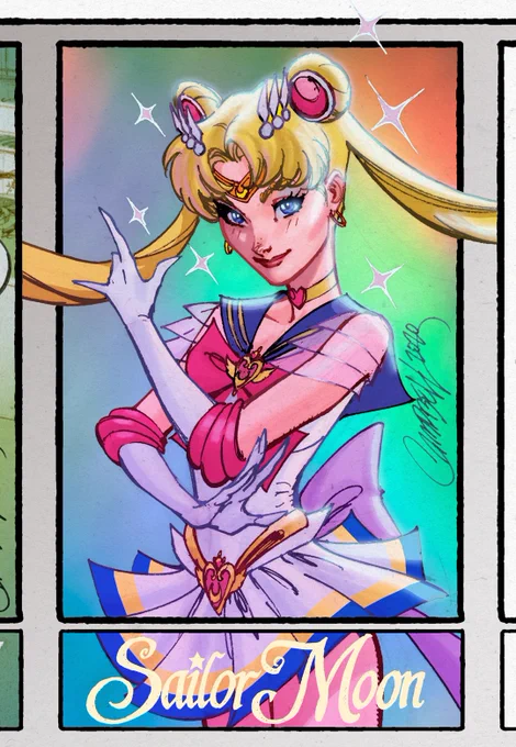 Slowly chipping away at these #SixFanArts with my second one #SailorMoon, another very popular suggestion! Ha! I'm probably spending too much time on these, may have to speed it up on the remaining ones. 