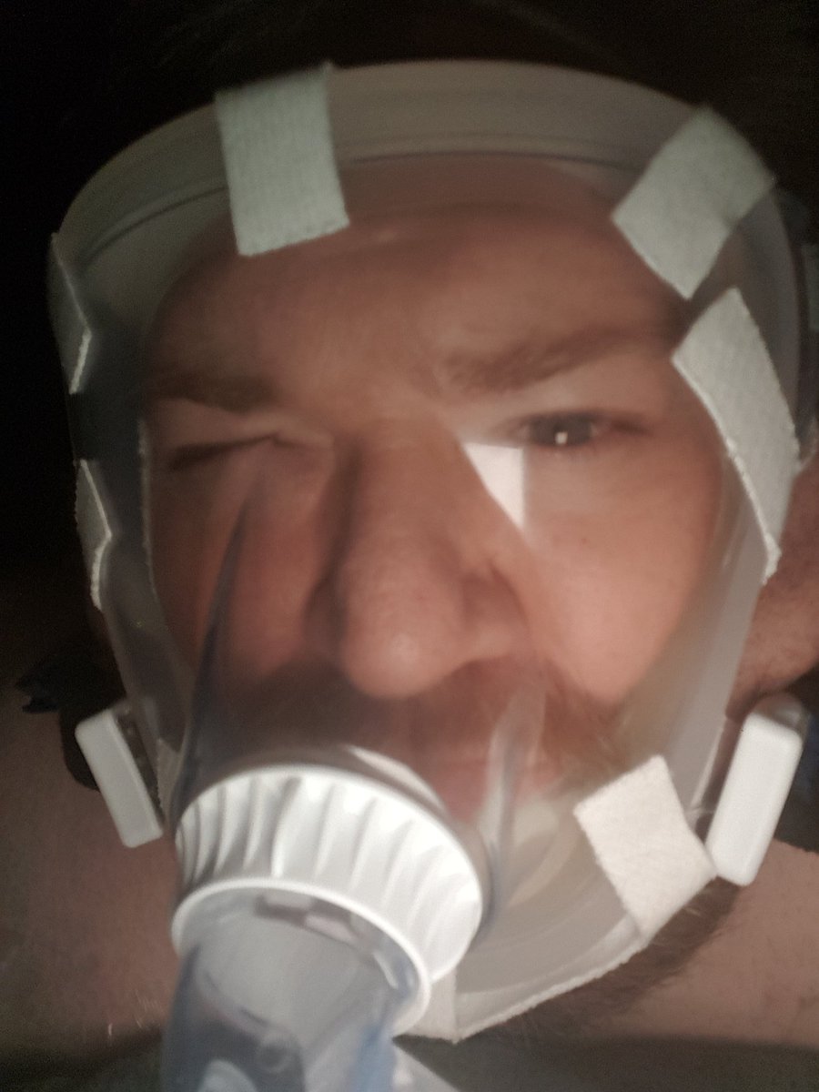  @majorityfm  @SamSeder  @_michaelbrooks  @NomikiKonst I have sleep Aponea, I use  #BiPap instead of the more common  #CPAP treatment. It works by assisting the lungs enough to open the airways and replicating the breathing action (not forcing it) whereas CPAP is forced constant air...