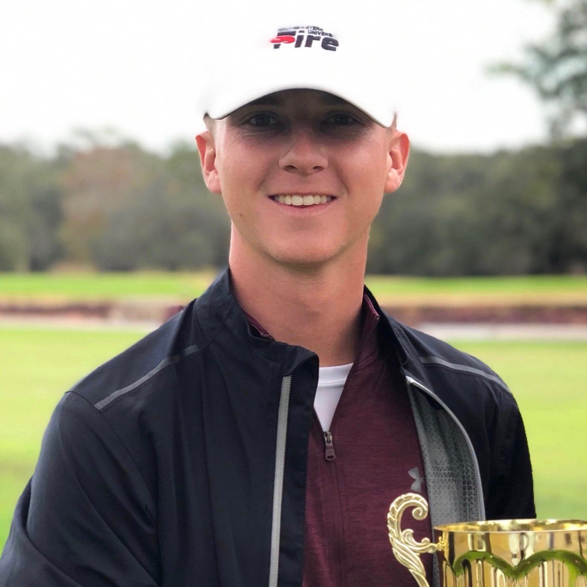 SEUFireClub's tweet photo. Jr. and Academic All Conference Jacob Soucinek is part of the dynamic duo that drove @FireAthletics @SEUFireGolf to 11th in the NAIA this season. #FacesofFire

Read more: https://t.co/2U0zHXDeDX https://t.co/NS61QRk8e6