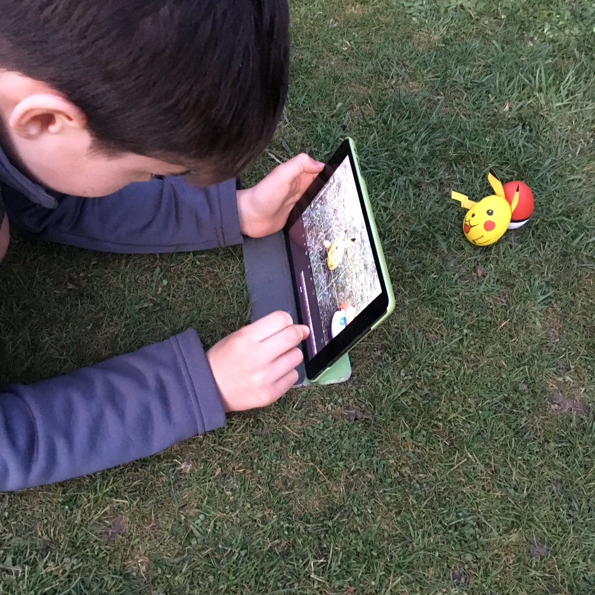 SteWard_07's tweet photo. @JCAWakefield Jamie enjoyed making Pikachu and a Pokeball for the decorated egg competition. He had fun creating an animation to bring his eggs to life! #JCAEaster #JCAYear5🐣 https://t.co/j6tfXJ6xut