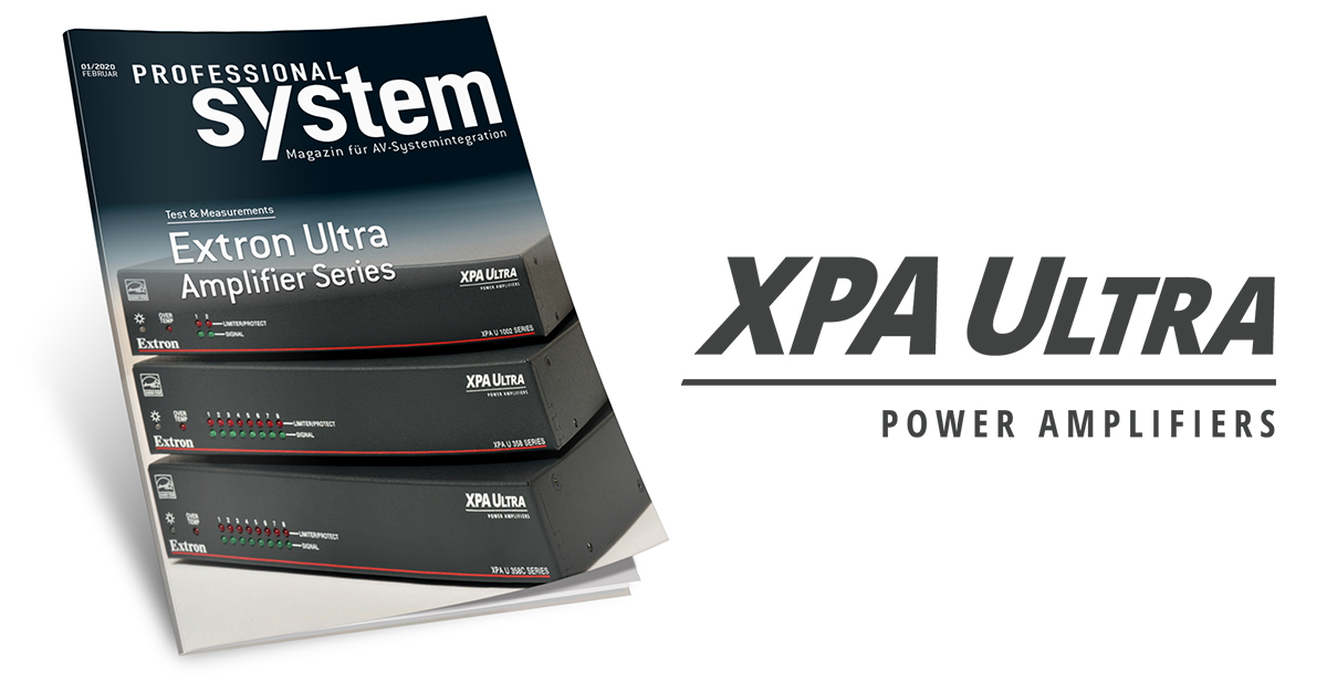Extron's tweet image. Read the independent in-depth review of the XPA Ultra amplifier lineup.

Based on extensive testing by Dr. Anselm Goertz, doctor of electrical engineering, see what makes a true industry-leading #amplifier.

ow.ly/lY4j50z9daa

#ExtronAV #AVTweeps #ProAV