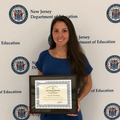 CumberlandNJDOE's tweet photo. Amanda McCloskey, our County Teacher of the Year from 
@BridgetonSchool, will be featured on #NJTVLearningLive next week--4/15 at noon. Her 6th grade lesson on Ratios, Rates, and Unit Rates, also includes a few brain breaks to get students up and moving! @NewJerseyDOE https://t.co/0VN55my5UI