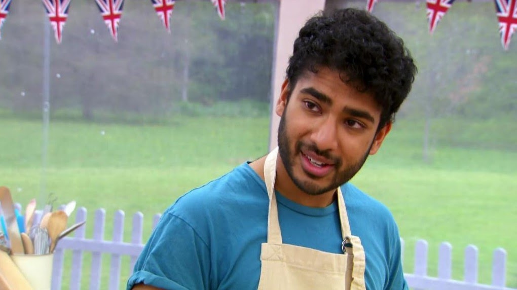 Yes. But first, some honorable mentions. GBBO is a very gay show, so there was a lot of material to dig through, and I want to honor some notable contributions to the cause. Here’s a picture of Tamal Ray, just to set the mood