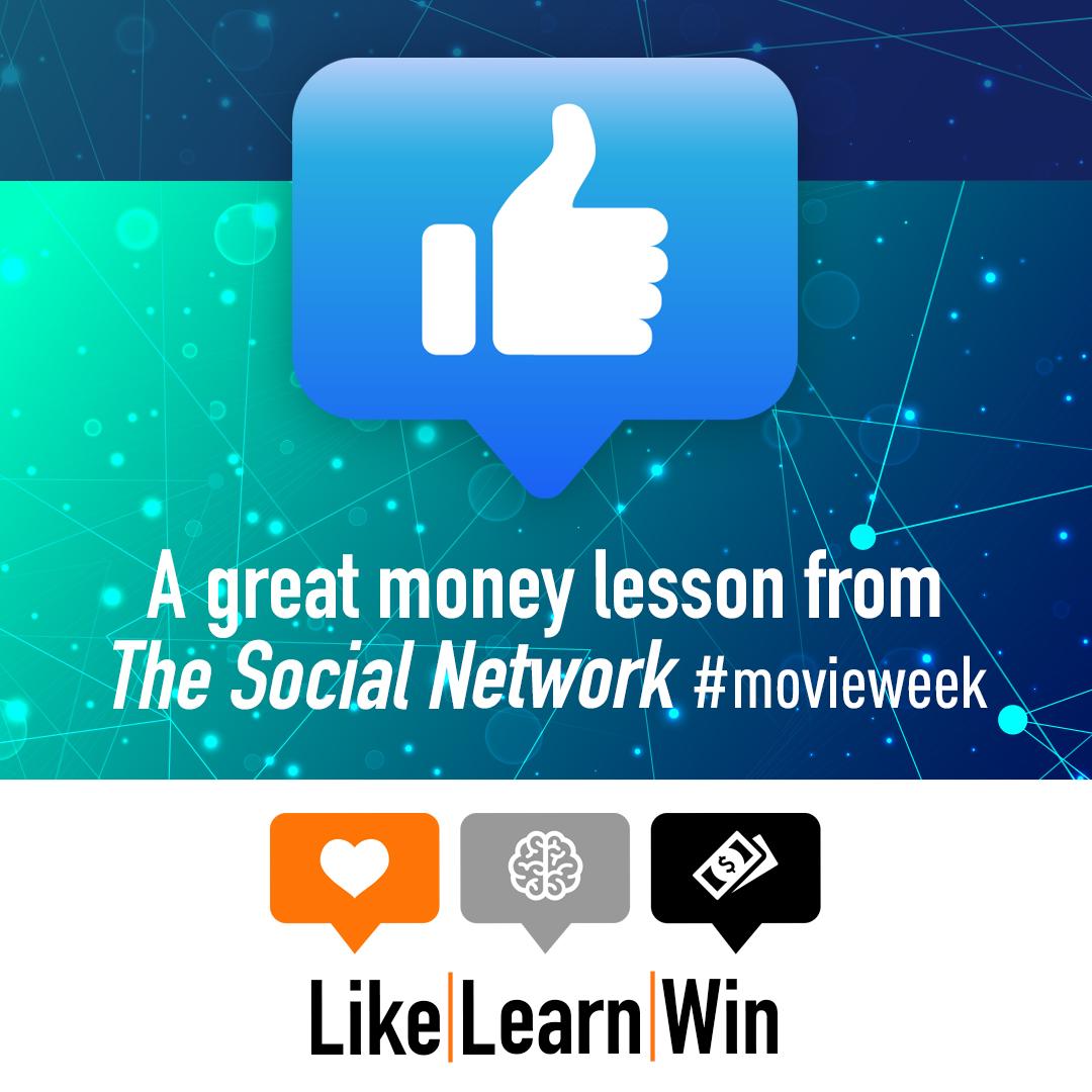 ElementsofMoney's tweet photo. #LikeLearnWin movie edition: We know that you love social media, so as we practice #socialdistancing, consider watching The Social Network, which offers a great lesson for young entrepreneurs! Visit our IG account @ElementsofMoney and like the post to be entered to win. https://t.co/CBGOfmnQFQ