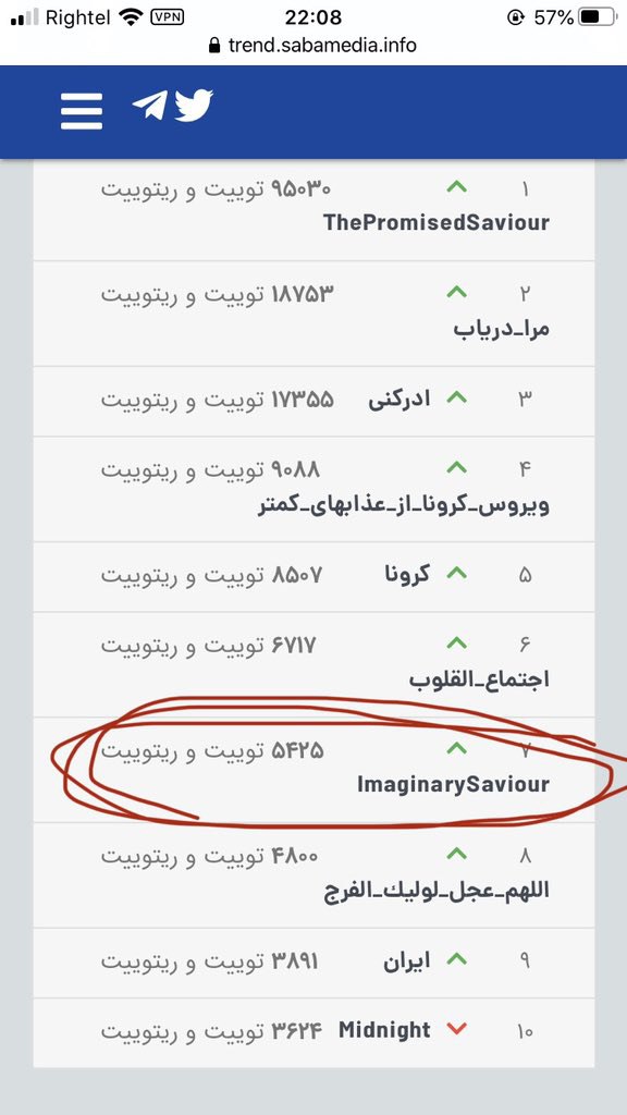 Reza47336489's tweet photo. منتظران مهدی امشب نخوابید🚫
منتظران مهدی امشب نخوابید🚫
منتظران مهدی امشب نخوابید🚫
منتظران مهدی امشب نخوابید🚫
منتظران مهدی امشب نخوابید🚫
منتظران مهدی امشب نخوابید🚫

براندازا علیه امام زمان هشتگ زدن
به جلو بودنمون خوش خیال نباشید
غفلت نکنید
غفلت نکنید
#ThePromisedSaviour https://t.co/kRrME6lQgd