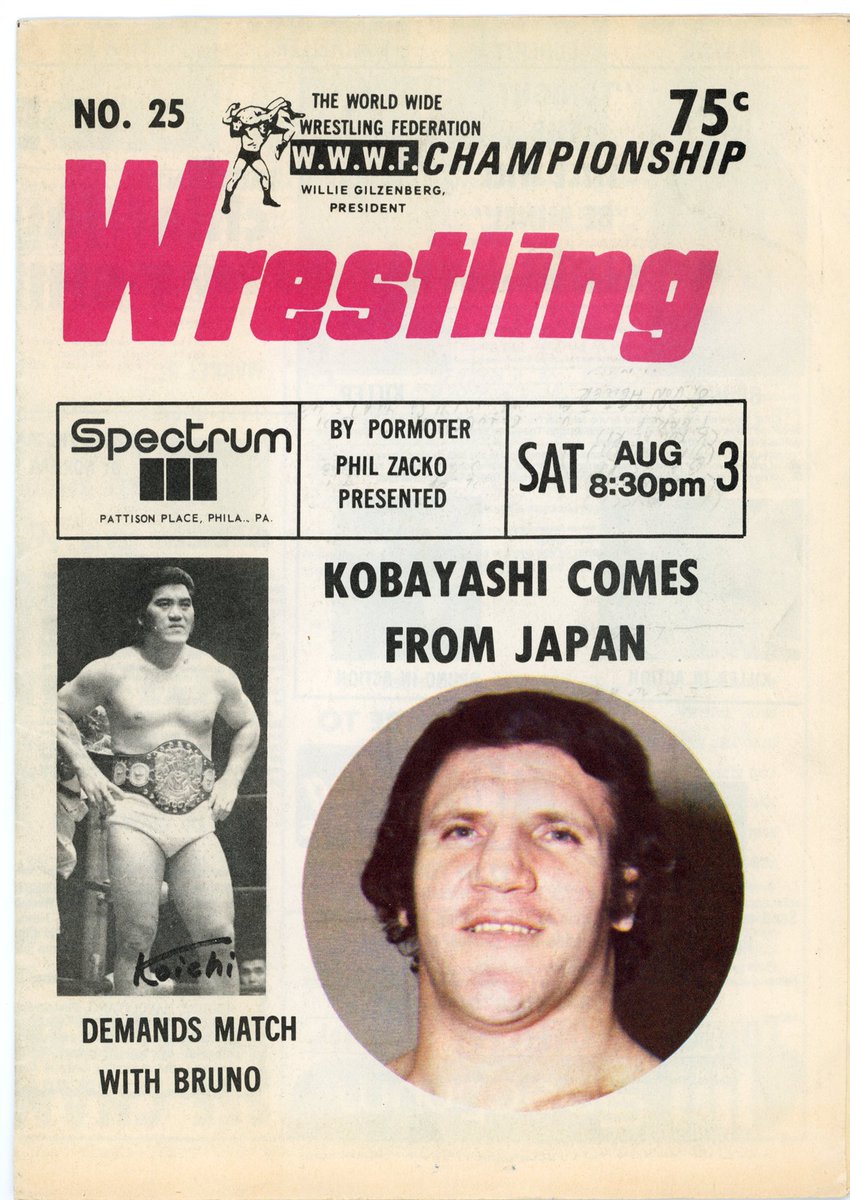 August 3, 1974 at The Philadelphia Spectrum