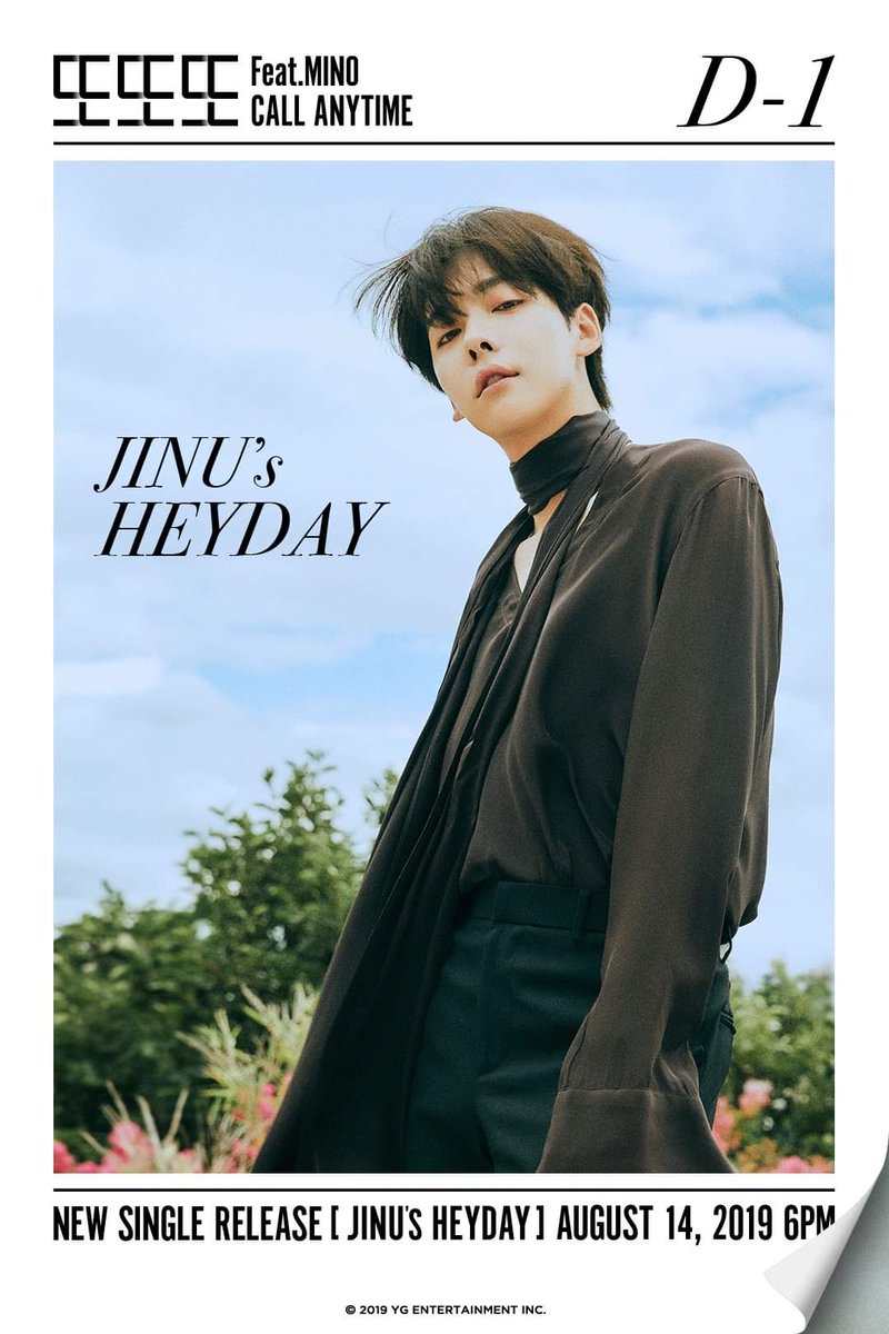 𝐅𝐄𝐀𝐓𝐔𝐑𝐈𝐍𝐆 JINU - Jinu's Heyday MINO - Call Anytime August 2019