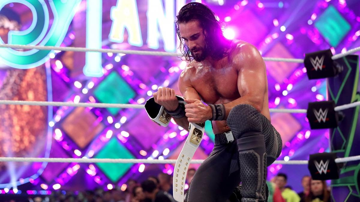 2 years ago today, The Kingslayer @WWERollins defeated Finn Balor & The Miz in a fantastic Triple Threat Match to become the Intercontinental Champion.

#WrestleMania34 👀🔥