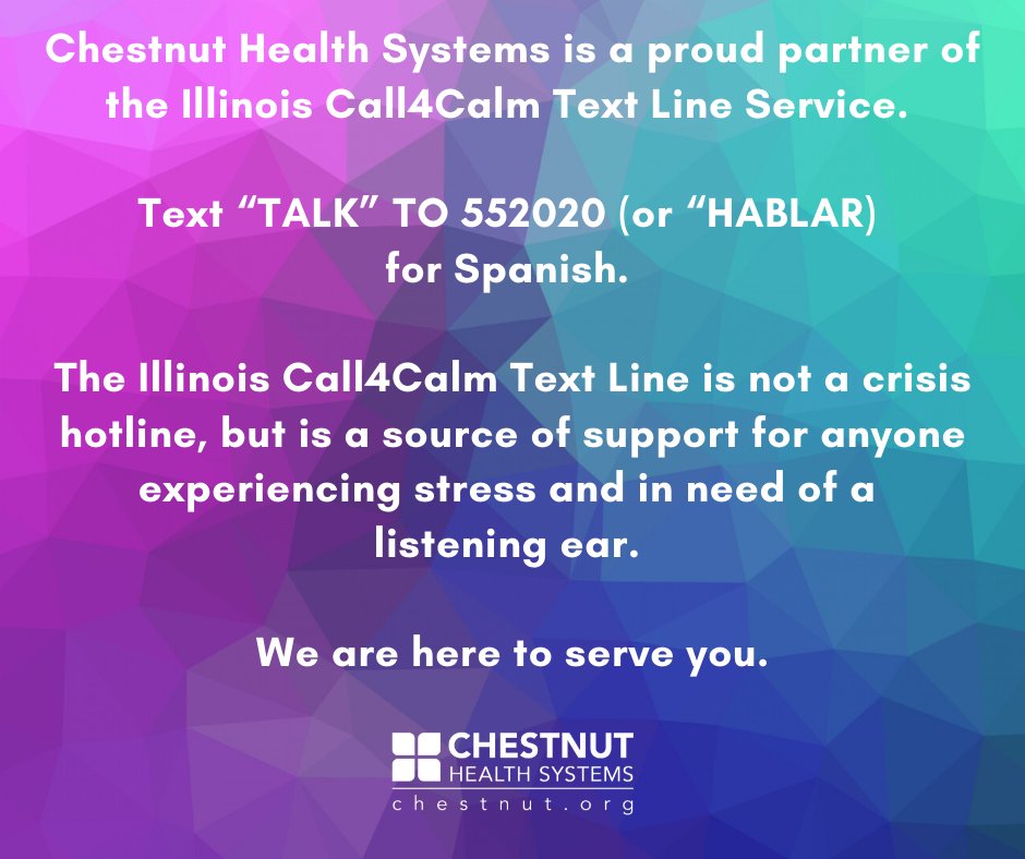 ChestnutHealth's tweet image. 