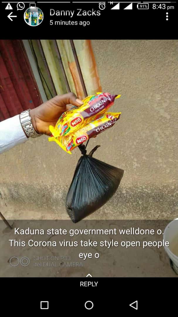 Almaja16's tweet photo. @MobilePunch Naso una go take feed the nation?
Or covid-19 to finish the nation https://t.co/f3IwVDYwR4