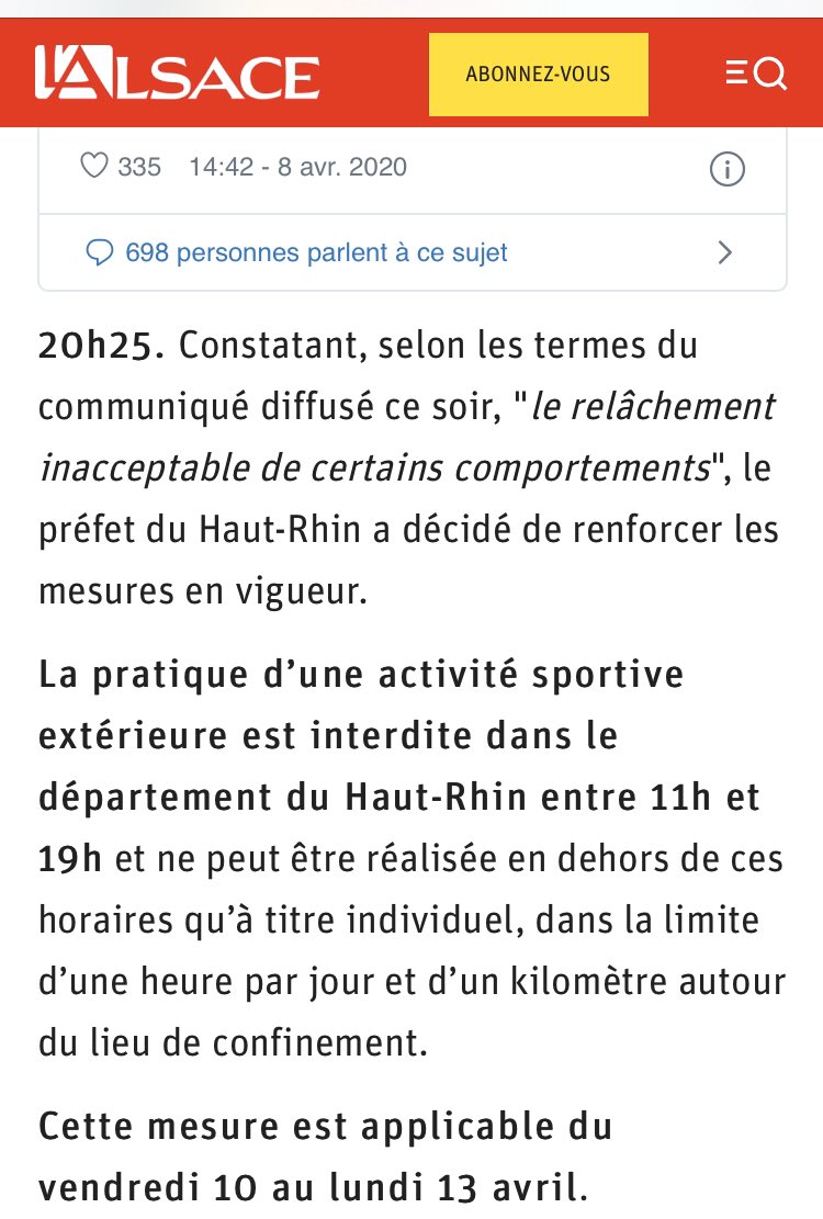 Pour info #restezchezvous