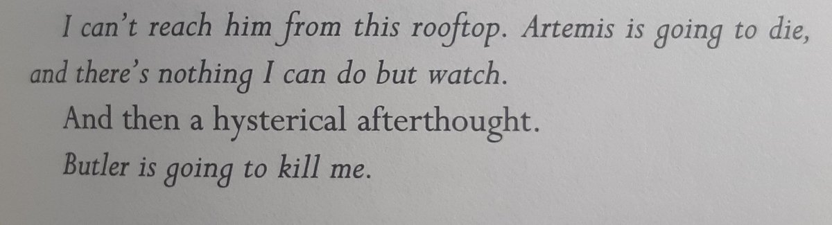 butler probably wants to kill artemis for the shit he's pulling rn too