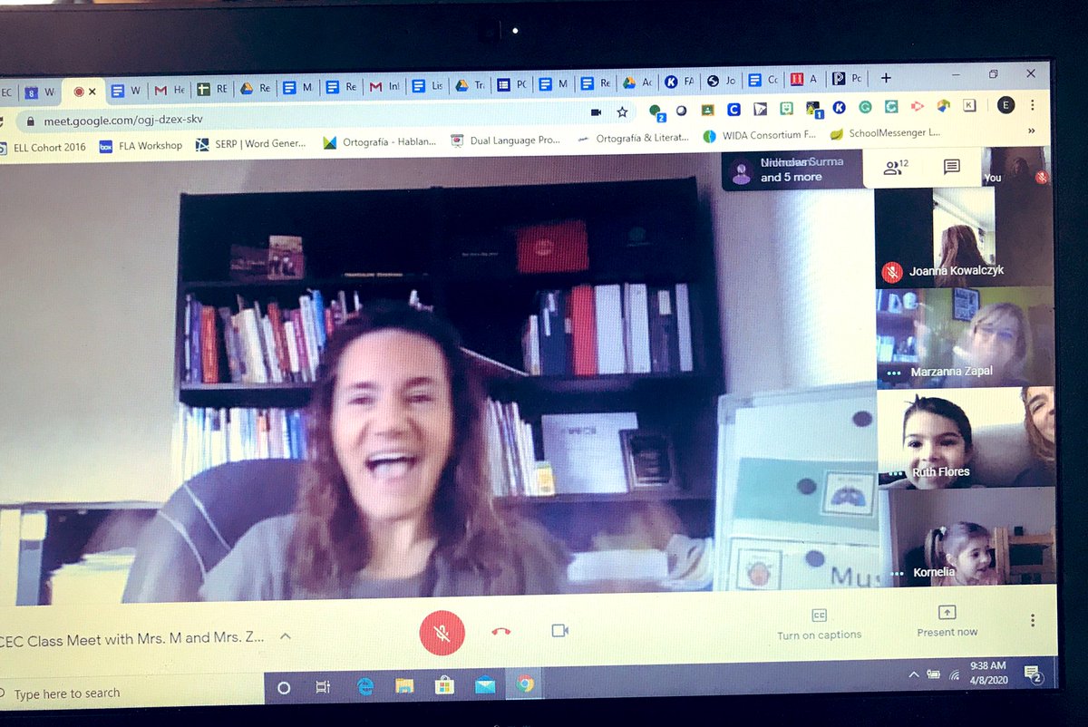 WD7ELL's tweet photo. Google Meets at ECEC today!  We miss you 🐢 https://t.co/djZFrBHfPw