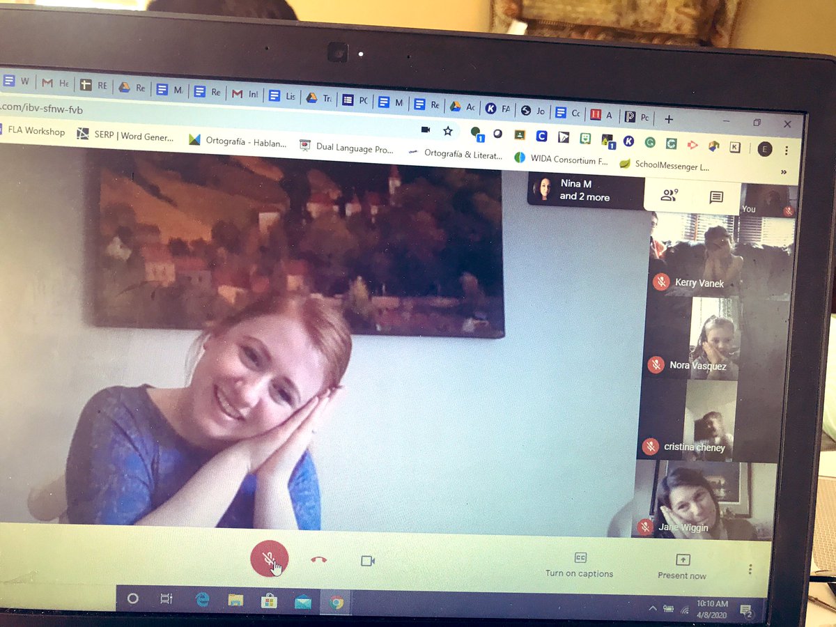 WD7ELL's tweet photo. Google Meets at ECEC today!  We miss you 🐢 https://t.co/djZFrBHfPw