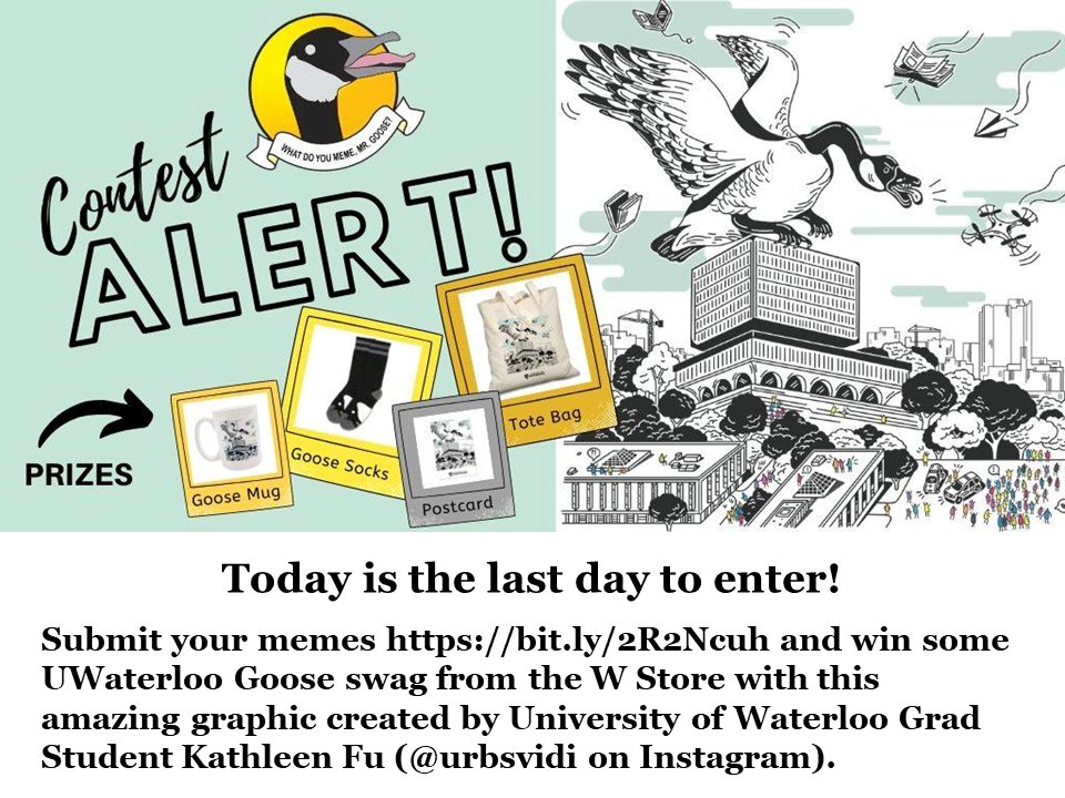 Uwaterloo library on twitter today is the last day to submit your