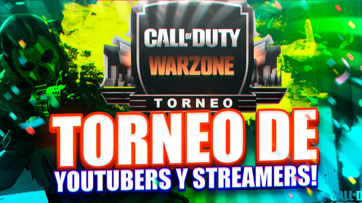 NUEVO VIDEO!

¡TORNEO DE YOUTUBERS Y STREAMERS DE WARZONE!

Aquí les explico todo sobre el torneo que estoy organizando!

Un buen LIKE y una SUBSCRIPCION SE AGRADECE!

youtu.be/xiHUkpqNgzQ