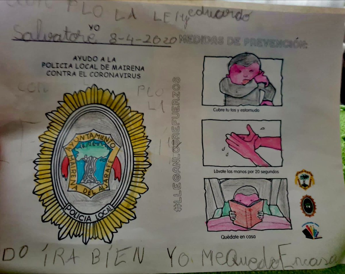 TutorAgente's tweet photo. Estos días de emociones encontradas, volvéis a sacarnos esas mariposas de felicidad. A pocas horas de colgar en redes la iniciativa de #LleganLosRefuerzos, recibimos estas imágenes de #María una Mamá comprometida hasta la médula con su comunidad educativa. 
GRACIASSSSSS https://t.co/dOLCYP1d9H
