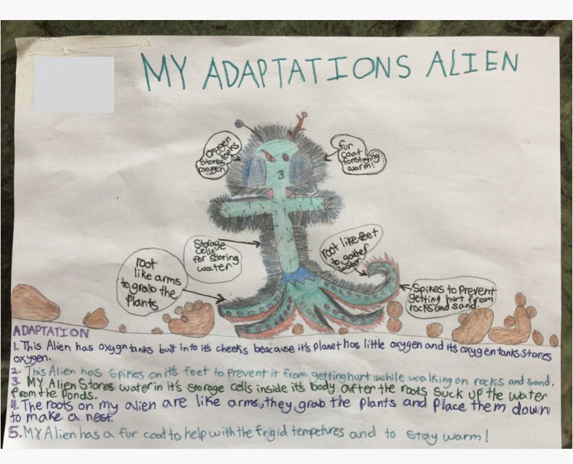 throgers1 (@throgers1) on Twitter photo An Adaptations Alien? 👽 How can they adapt? Ms Harbour’s students can explain! <a href="/THRogersPTO/">T.H. Rogers PTO</a> @HISD_ElemSci @HISD_Curric An Adaptations Alien? 👽 How can they adapt? Ms Harbour’s students can explain! <a href="/THRogersPTO/">T.H. Rogers PTO</a> @HISD_ElemSci @HISD_Curric