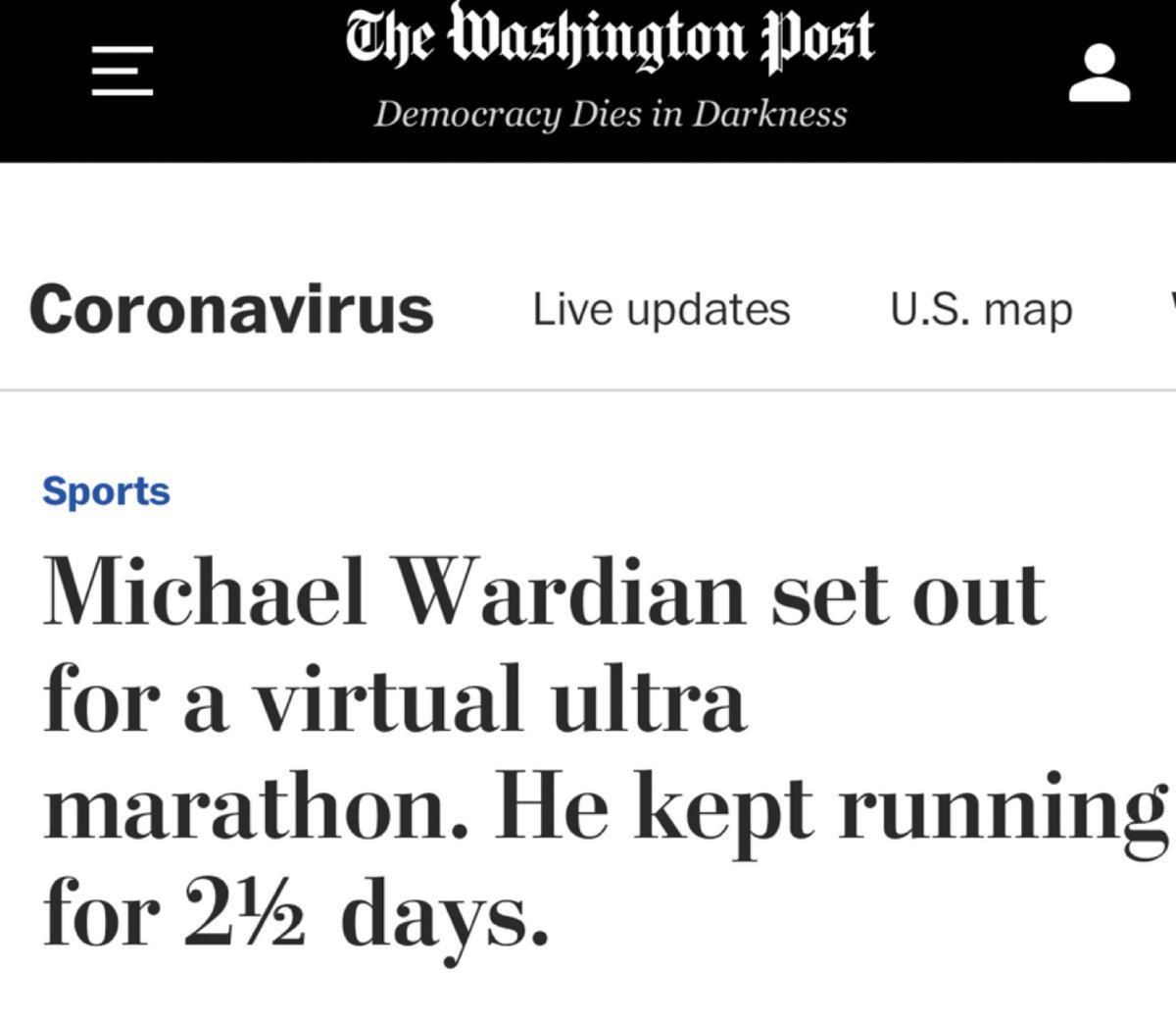 take_roots's tweet photo. Chatted with Rick Maese, from @washingtonpost & shared highlights from #quarantinebackyard like Shepard, doing loops inside a ☕️ shop in AB or Carlsson running on a frozen lake north of the Arctic Circle in Sweden.
@mikewardian is the Golden 🧻 winner
https://t.co/TzPghJXrJ5… https://t.co/jC9ze2YYDd