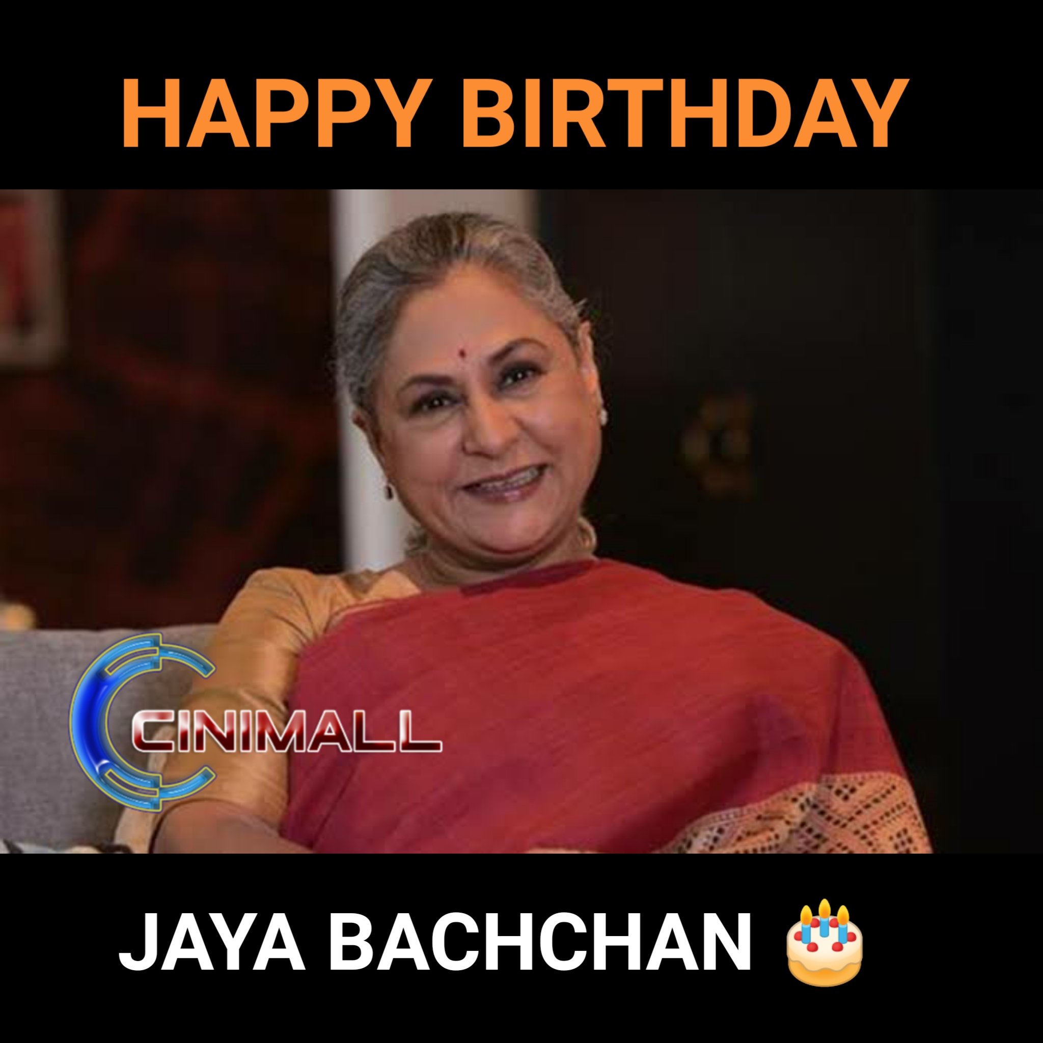 Happy Birthday To Legendary Actress Jaya Bachchan     