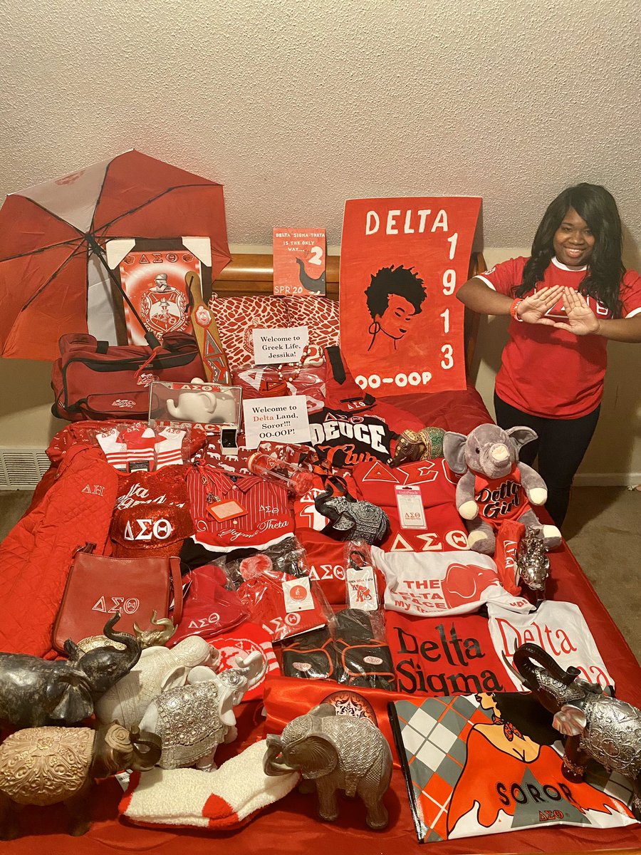 jessimonae_'s tweet photo. “Mama mama don’t you cry, I’ll be a Delta til I die.”

My family and friends know me as Jessika Anderson, but in Delta Land my sisters call me: Silent ConDEUCEr 🔺🐘 
∆H Spring ‘20 
#51V.O.R #DeltaEtaNoneGreater https://t.co/n6cRcsGqav