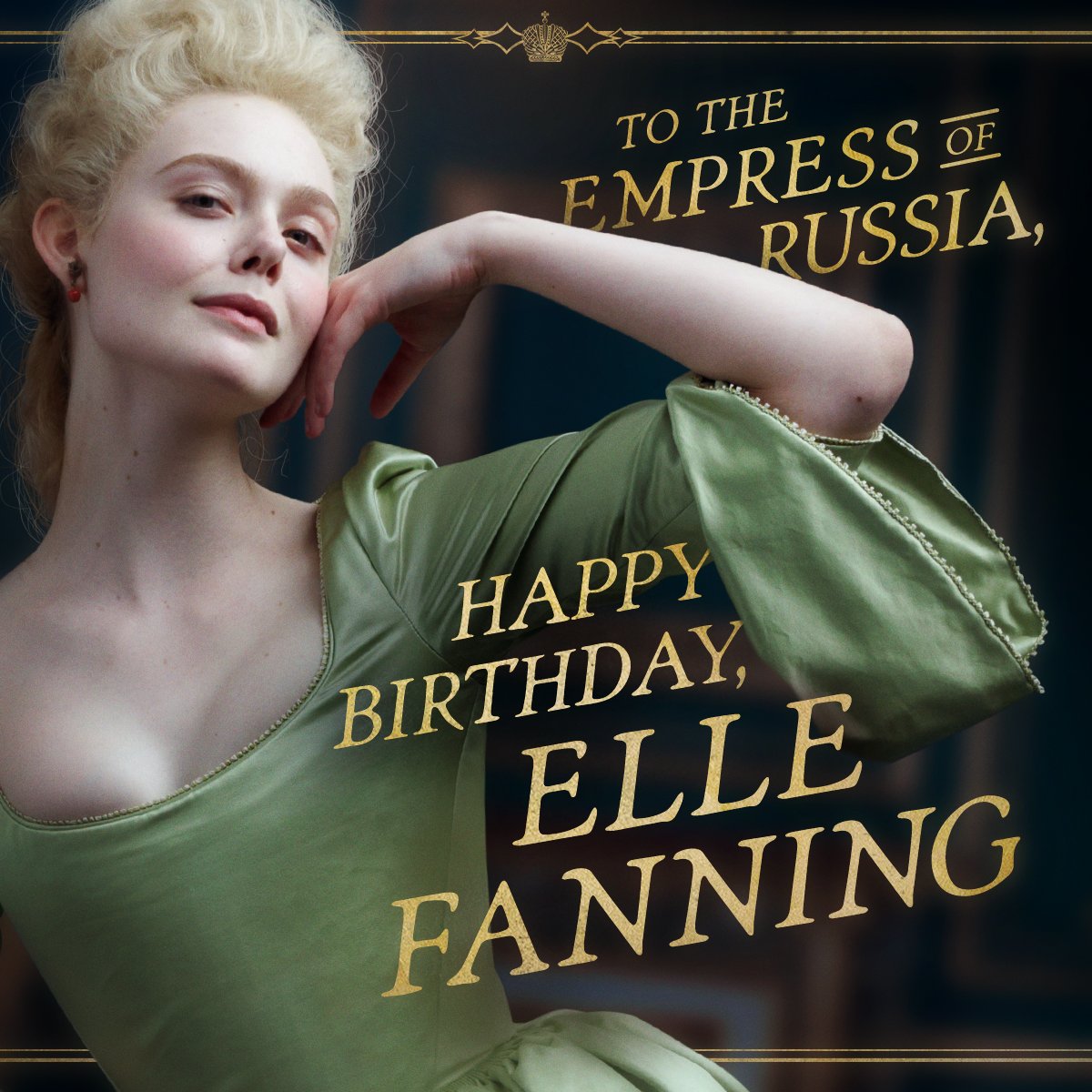 Happy birthday to our empress, Elle Fanning. We bow down, today and always.  