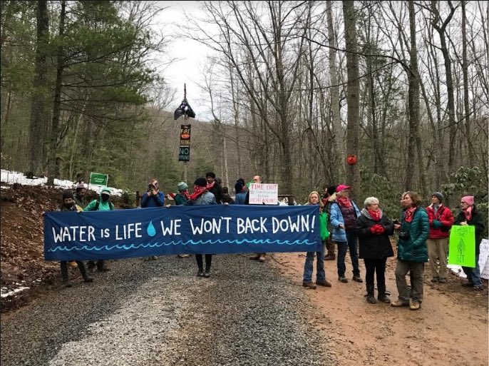 9. Environmental Protests (current). From the mountain valley pipeline to Rockwool to MTR, environmental groups have used a range of tactics to block the extractive industry from destroying the environment and polluting rivers, taking the fight to politicians taking their $, too.