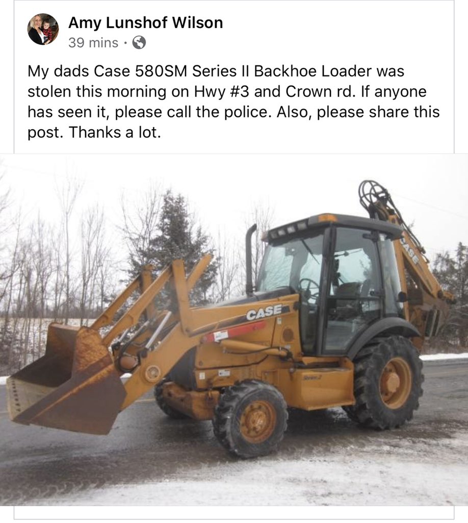 Keep an eye out Haldimand Niagara Norfolk...