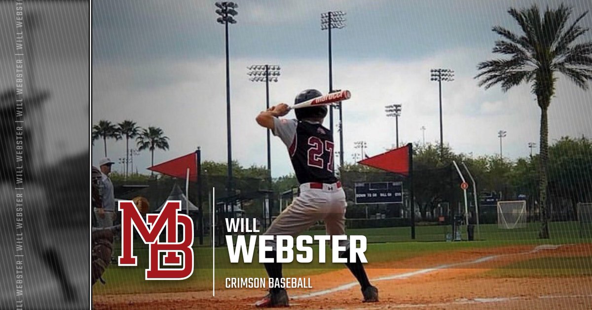 Morristown Beard School Crimson Athletics (@athleticsmbs) on Twitter photo 𝘚𝘦𝘯𝘪𝘰𝘳 𝘚𝘱𝘰𝘵𝘭𝘪𝘨𝘩𝘵: 𝗪𝐢𝐥𝐥 𝗪𝐞𝐛𝐬𝐭𝐞𝐫
Will is a left fielder on the Crimson Baseball Team and received the American Baseball Coaches Association ‘Academic Excellence Award’ last year.
#gomobeard #seniorspotlight <a href="/morristownbeard/">Morristown Beard</a> 𝘚𝘦𝘯𝘪𝘰𝘳 𝘚𝘱𝘰𝘵𝘭𝘪𝘨𝘩𝘵: 𝗪𝐢𝐥𝐥 𝗪𝐞𝐛𝐬𝐭𝐞𝐫
Will is a left fielder on the Crimson Baseball Team and received the American Baseball Coaches Association ‘Academic Excellence Award’ last year.
#gomobeard #seniorspotlight <a href="/morristownbeard/">Morristown Beard</a>