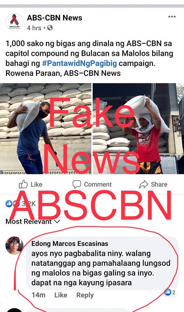 lu68carm's tweet photo. Uh oh, fake news from ABS-CBN... https://t.co/vnhTMX8JPX