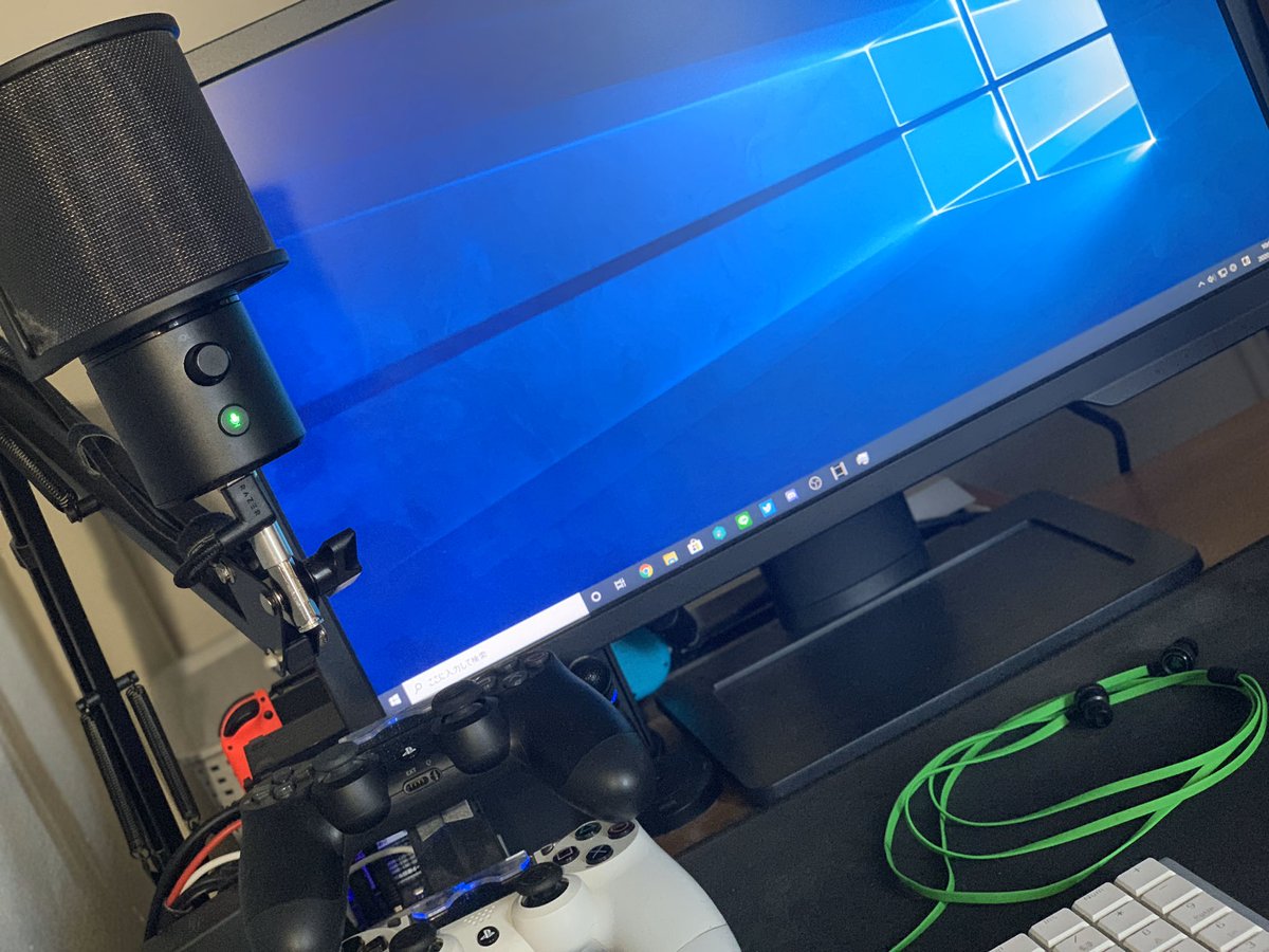 なかし マイクアーム設置しました 最アンド高 おうち時間