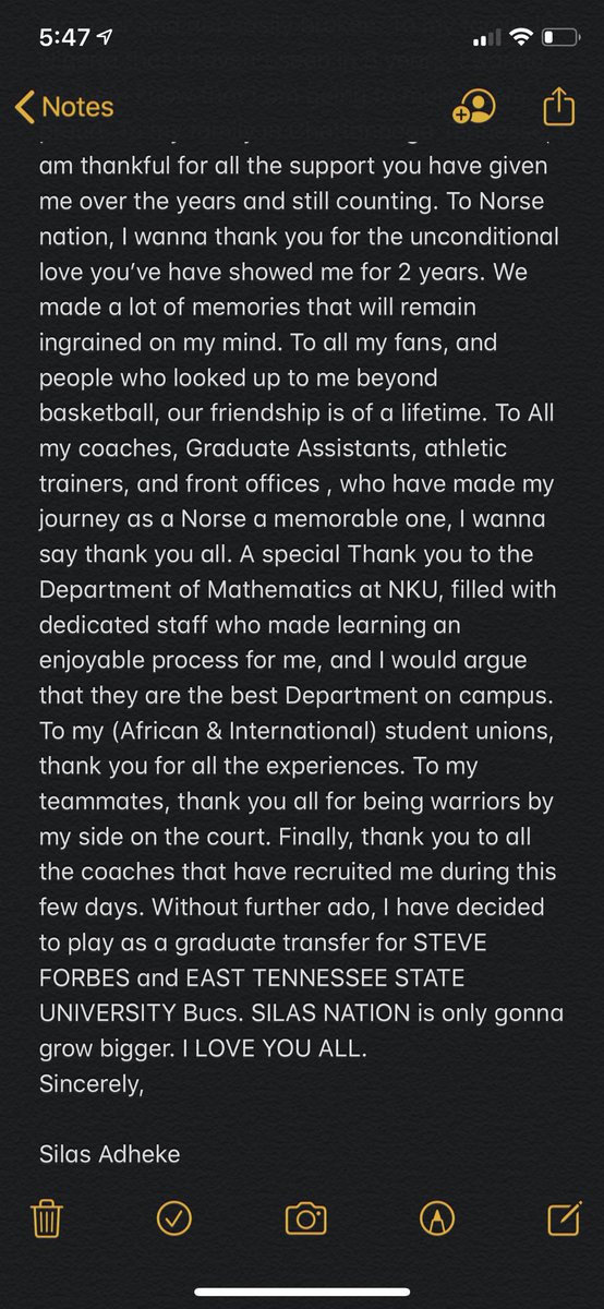 SAdheke's tweet photo. Thank you Norse nation 🏀💛 https://t.co/hwZ3G8jYgs