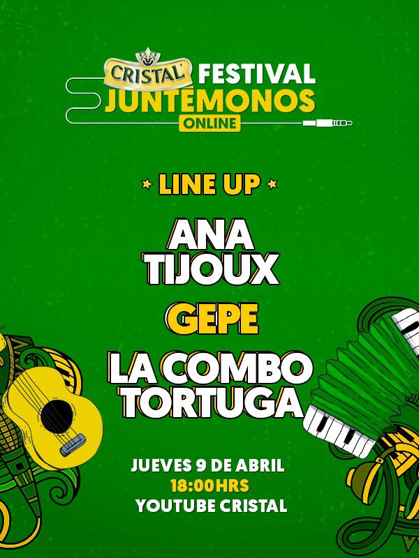ToroRoquer's tweet photo. Mañana desde las 18hrs.  A conectarse vía YouTube Cristal 👌🏽 https://t.co/tQzO4w1CK8