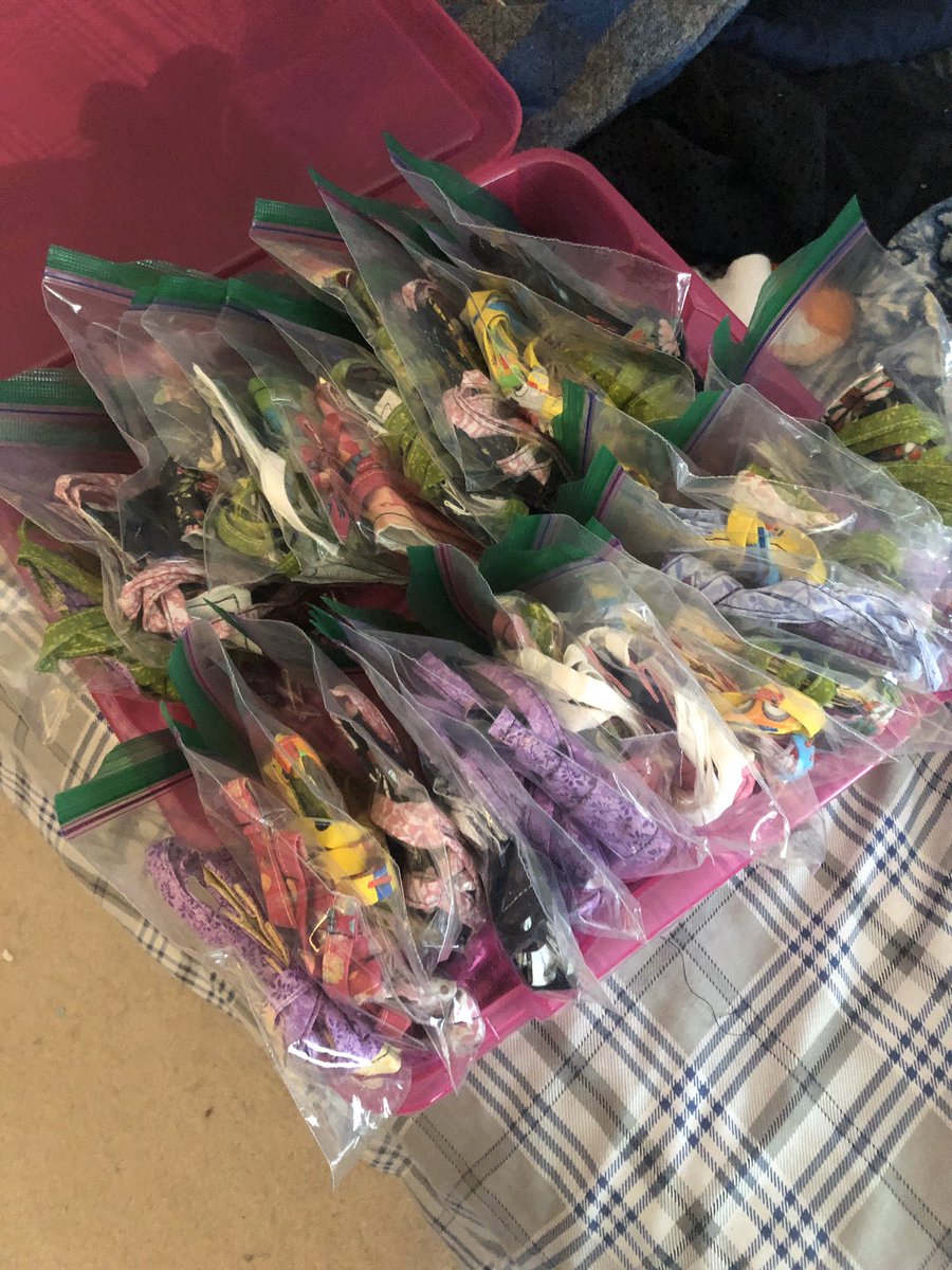 BookyBaucum's tweet photo. My wrist hurts. My back hurts. But my heart is full. Since Friday night I got the family on board and we have been able to make 80 masks to send out! There is more fabric ready to go on my ironing board. Who wants to buy me a new Rowenta after this. #makerswithacause https://t.co/aHCve8N0bS