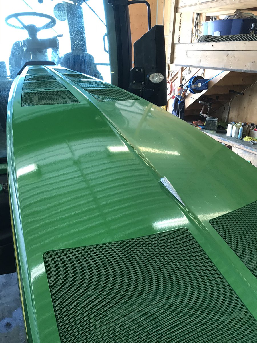 Getting tractors polished up for season 2020