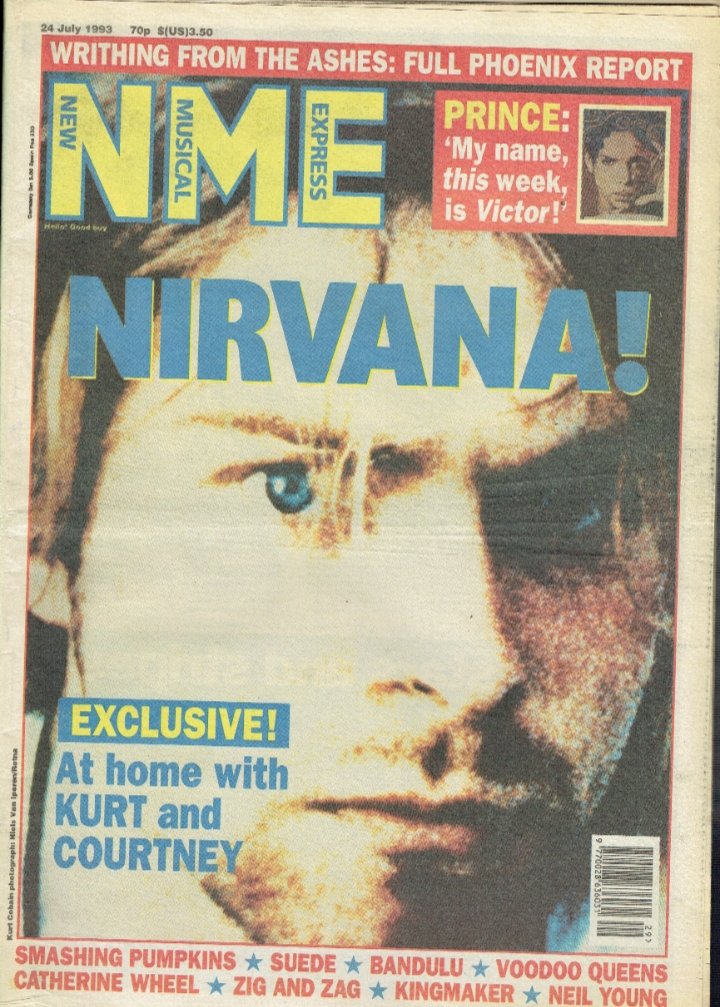 Our next 1993 award is best band to feel miserable to. The nominations are:- Nirvana- Radiohead- Morrissey- The PixiesCast your vote below 