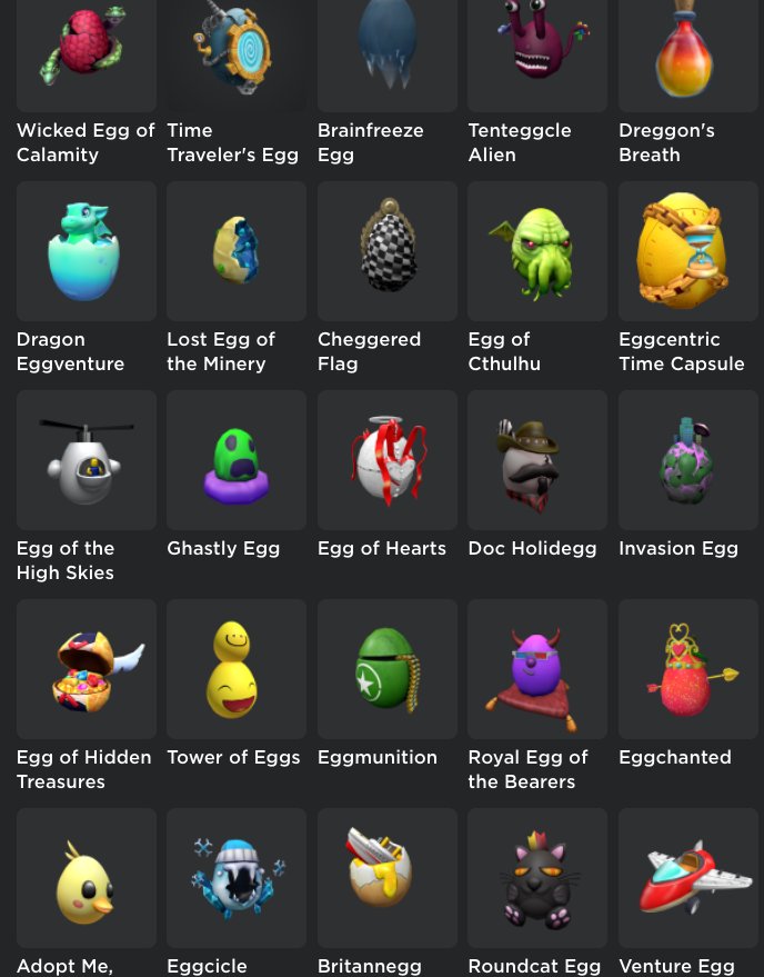 Bee Swarm Leaks On Twitter All Eggs Obtained I Enjoyed Playing In This Year S Egghunt2020 Can T Wait To See What Roblox Has For Us Next Year Https T Co Wnoqno5s7u - roblox how to get questing eggventure egg