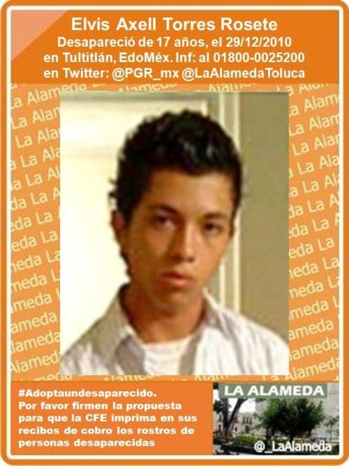LaAlamedaEdoMex's tweet photo. #TeBuscamos Elvis Axell Torres Rosete. Tultitlan, Edo de Mexico  @LaAlamedaToluca @aries_loock #EdoMex https://t.co/8cHJVEKrXE