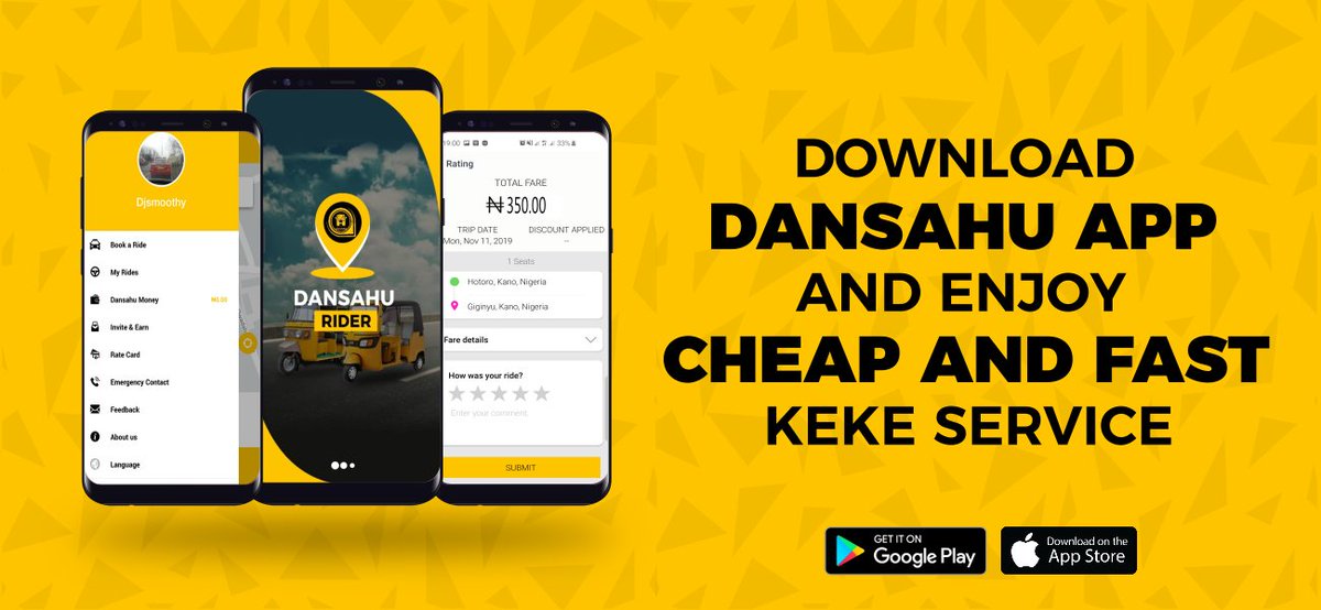 SkinnyBoi001_'s tweet photo. This harsh weather sef, you can't go out and find napep. You'll just sweat before you get one. Thank God for #DanSahu, they'll come and pick you up from your doorstep to your destination. Install the app today and enjoy your ride. #RideDanSahu #RideWithDanSahu https://t.co/tZz0jLOslc
