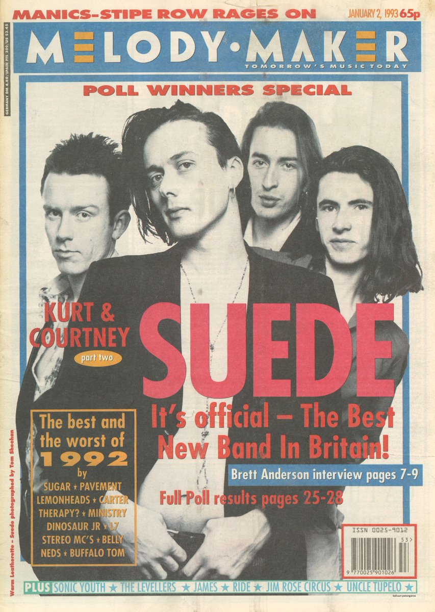 Hello, and welcome to our 1993 indie music awards thread. It's YOUR chance to vote on who really were the best independent acts of 27 years ago, when we had proper music!So let's see the categories...  #WednesdayMotivation