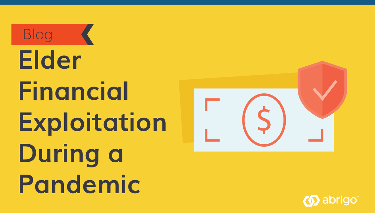 weareabrigo's tweet image. Cases of elder #financialexploitation are increasing during the #coronavirus pandemic. Learn how to spot the red flags to protect your customers/members and your institution: bit.ly/3aUh6sz

#EFE #ElderAbuse #FinancialCrime #Fraud #banking #creditunion #bank